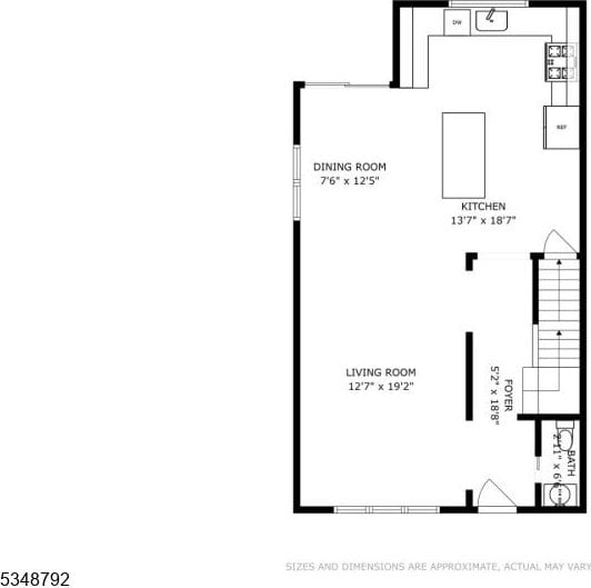 553 Thoreau Ter, Union Twp, NJ 07083 - floor plan