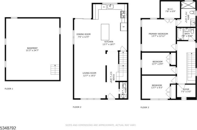 553 Thoreau Ter, Union Twp, NJ 07083 - floor plan