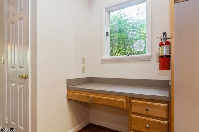 bathroom with vanity and a healthy amount of sunlight