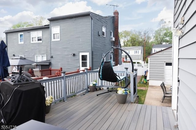 1263 Biscayne Blvd, Union Twp, NJ 07083 - deck featuring fence