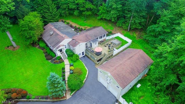 45 Furnace Rd, Chester Twp, NJ 07930 - view from above of property