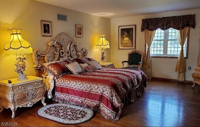305 Old York Rd, Raritan Twp, NJ 08822 - bedroom with visible vents and wood finished floors