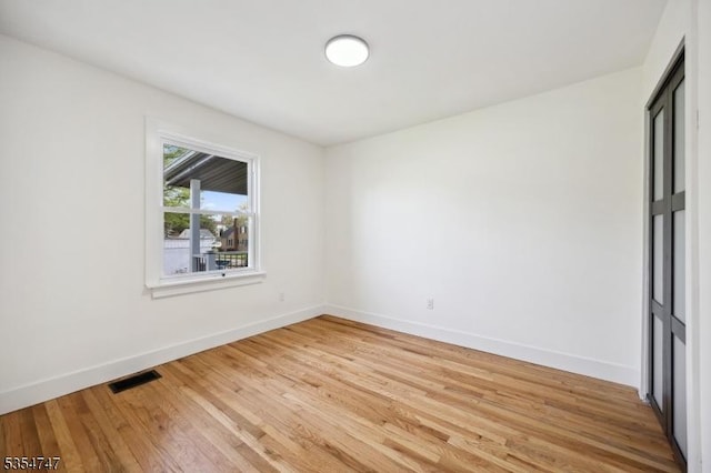 202 Parkside Ave, Pohatcong Twp, NJ 08865 - spare room with baseboards and light wood-style flooring