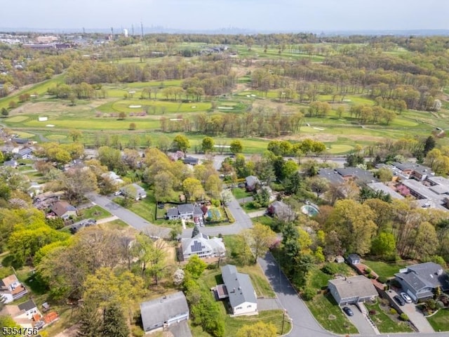 birds eye view of property featuring a residential view