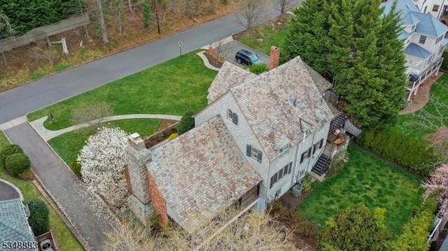 drone / aerial view