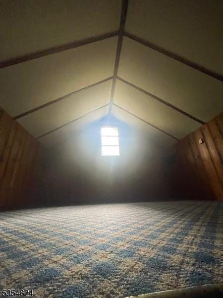 218 Wawayanda Rd, Vernon Twp, NJ 07422 - additional living space featuring vaulted ceiling