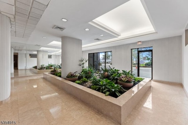 common area with visible vents