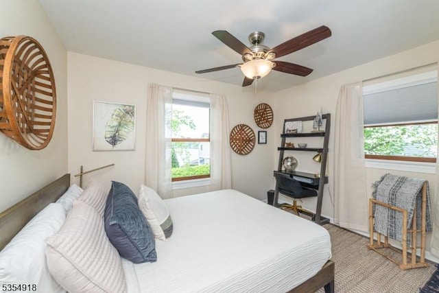 12 Johnson Ave, Hopatcong Boro, NJ 07843 - bedroom featuring ceiling fan