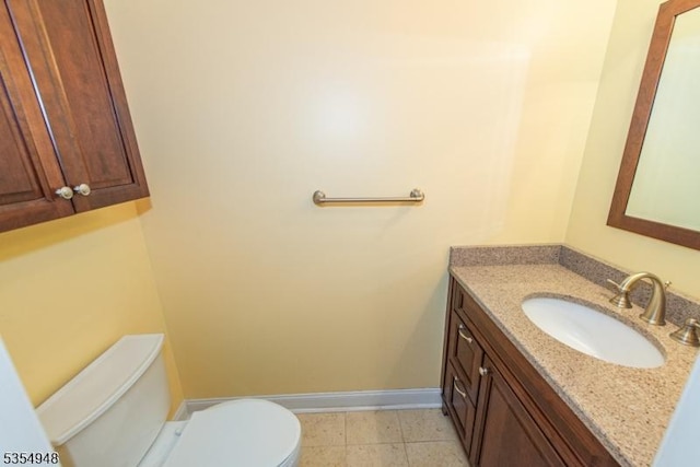 70 Crenshaw Dr, Mount Olive Twp, NJ 07836 - half bath with vanity and toilet