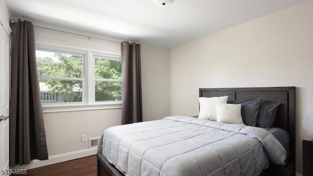 3 Grant St, Cranford Twp, NJ 07016 - bedroom with dark wood-type flooring and baseboards