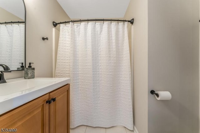 full bathroom with vanity