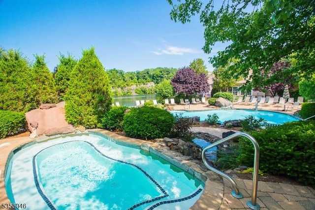 view of community pool