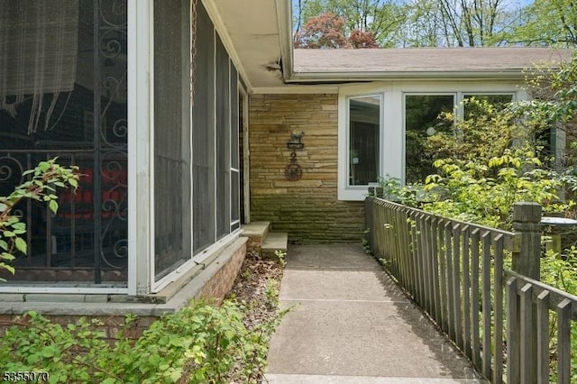 2 Woods End Rd, Parsippany-Troy Hills Twp, NJ 07950 - view of home's exterior featuring stone siding