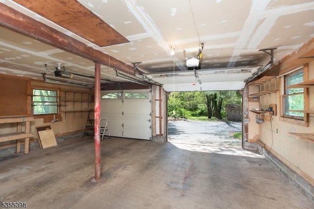 22 Pine Hill Rd, Delaware Twp, NJ 08559 - garage featuring a garage door opener