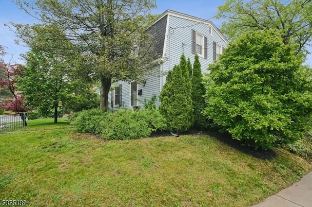 view of side of property