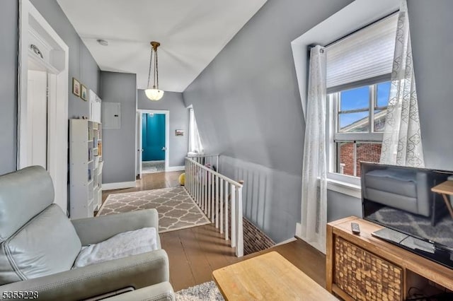 152 Main St, Flemington Boro, NJ 08822 - additional living space featuring wood finished floors and baseboards