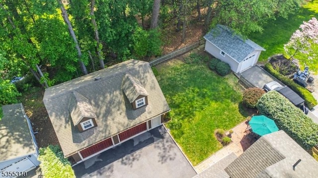view of subject property