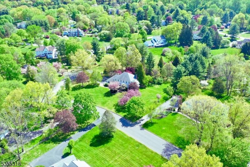 12 Pheasant Run, Peapack Gladstone Boro, NJ 07934 - birds eye view of property