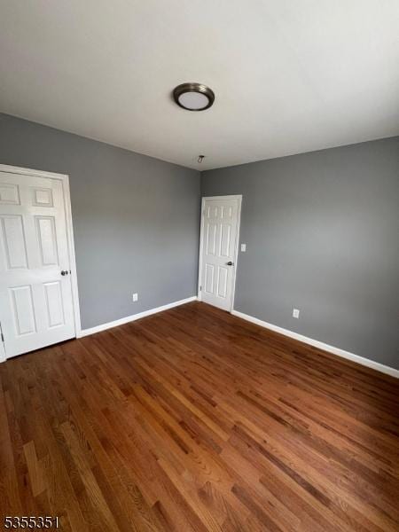 385 Stiles St, Union Twp, NJ 07088 - empty room with baseboards and wood finished floors