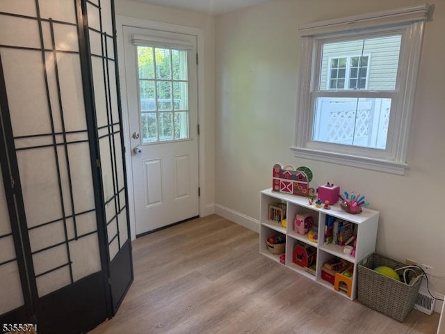 11 Union St, Franklin Twp, NJ 08528 - doorway with wood finished floors and baseboards