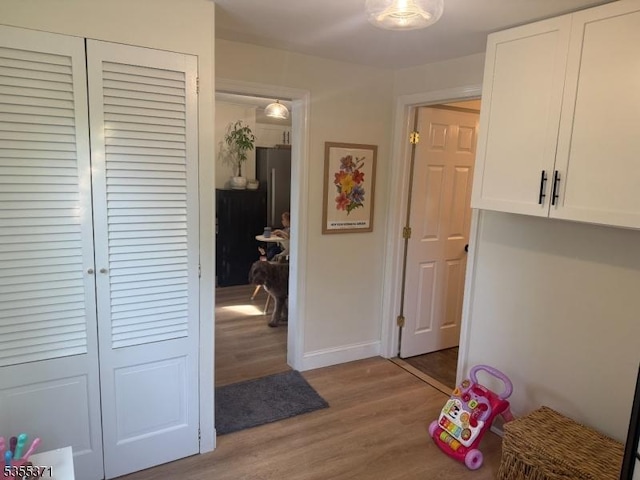 11 Union St, Franklin Twp, NJ 08528 - hall featuring light wood-type flooring