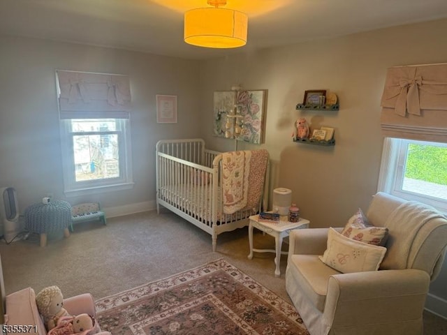 11 Union St, Franklin Twp, NJ 08528 - bedroom with carpet floors, a nursery area, and baseboards