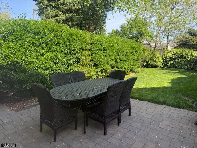 11 Union St, Franklin Twp, NJ 08528 - view of patio featuring outdoor dining area