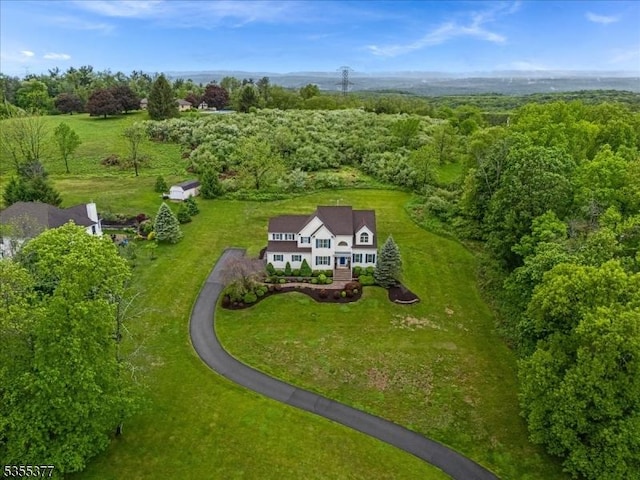 view of subject property