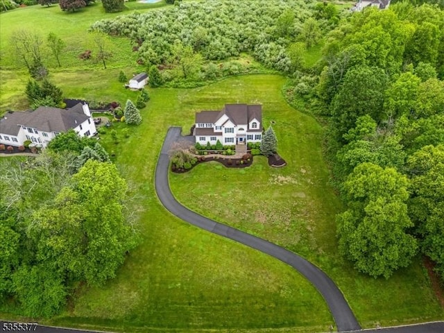 view of subject property