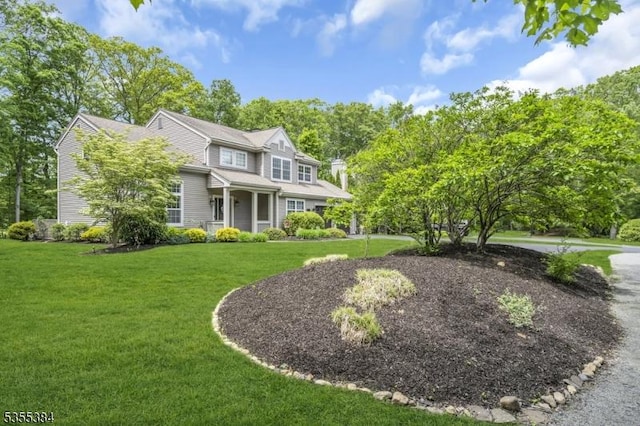95 School House Rd, Jefferson Twp, NJ 07438 - view of front of home featuring a front lawn