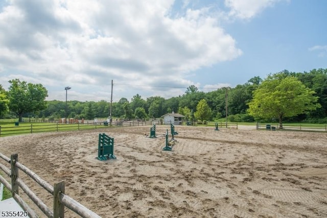 59 Green Hill Rd, Kinnelon Boro, NJ 07405 - surrounding community featuring an enclosed horse arena and a view of rural / pastoral area