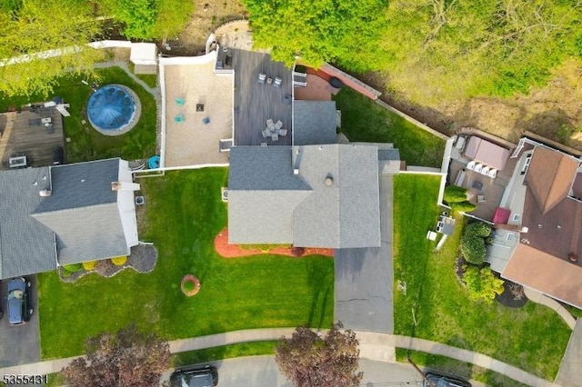 drone / aerial view