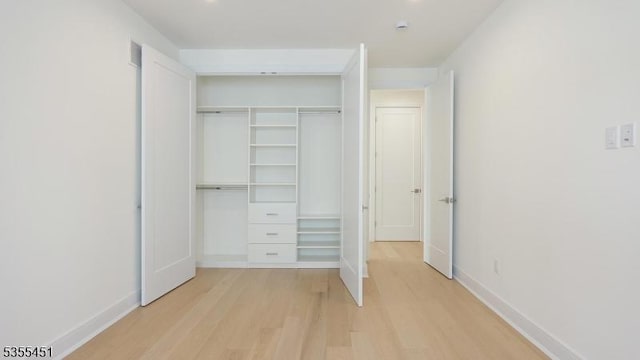 view of closet