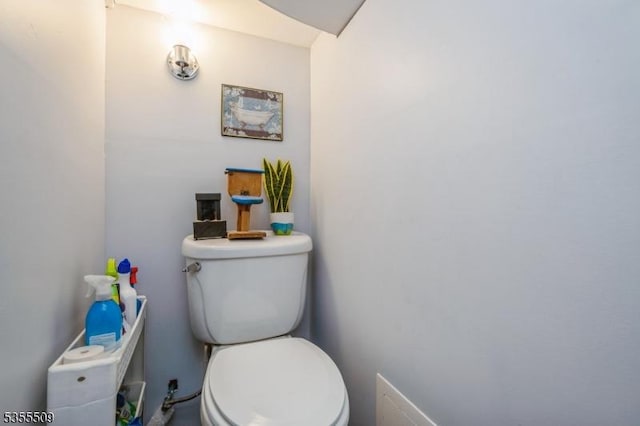 bathroom with toilet