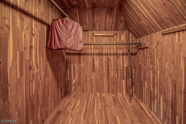 interior space featuring wood-type flooring