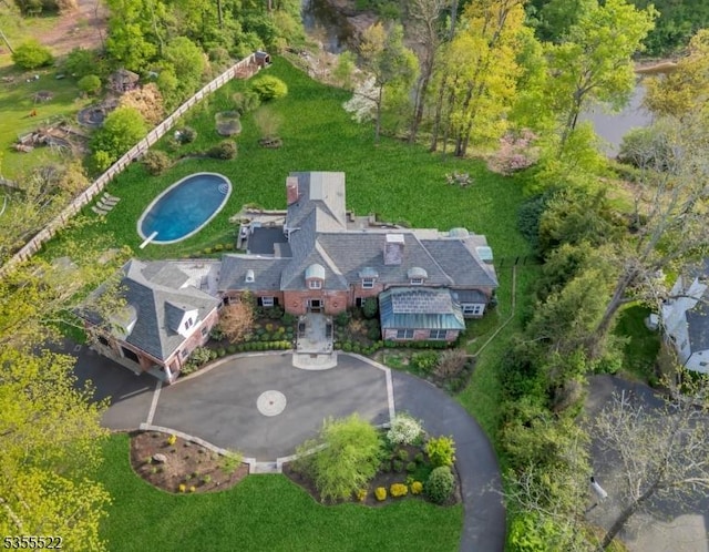 drone / aerial view