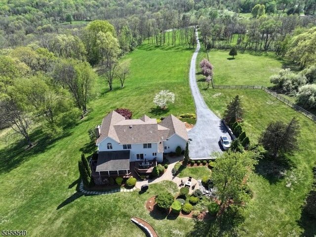 202 Fredon Springdale Rd, Fredon Twp, NJ 07860 - aerial view with a rural view and a forest view
