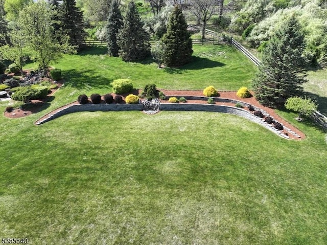 202 Fredon Springdale Rd, Fredon Twp, NJ 07860 - view of yard featuring fence
