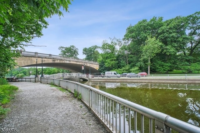 126 Highland Ave, Newark City, NJ 07104 - dock featuring a water view