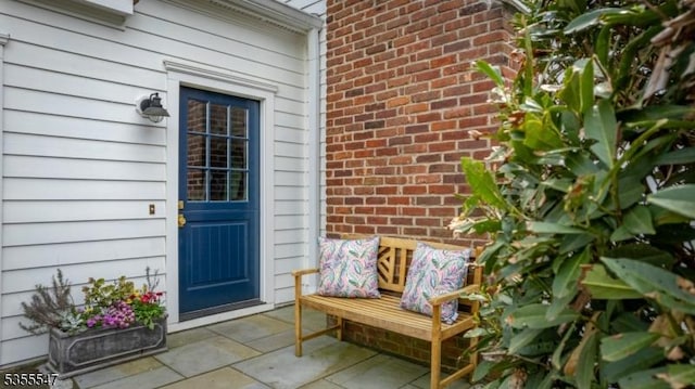 9 Warwick Rd, Chatham Twp, NJ 07928 - doorway to property featuring a patio