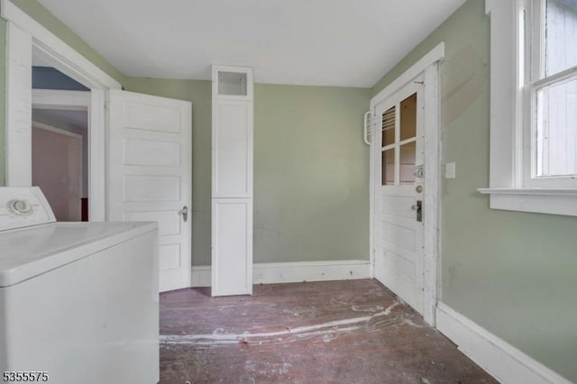 29 S Valley Rd, West Orange Twp, NJ 07052 - laundry room with washer / clothes dryer and baseboards