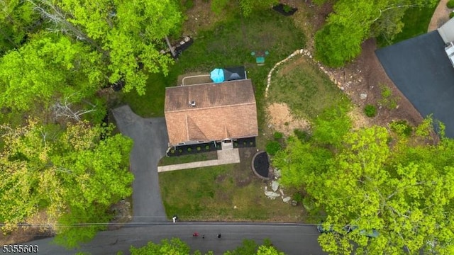view of subject property