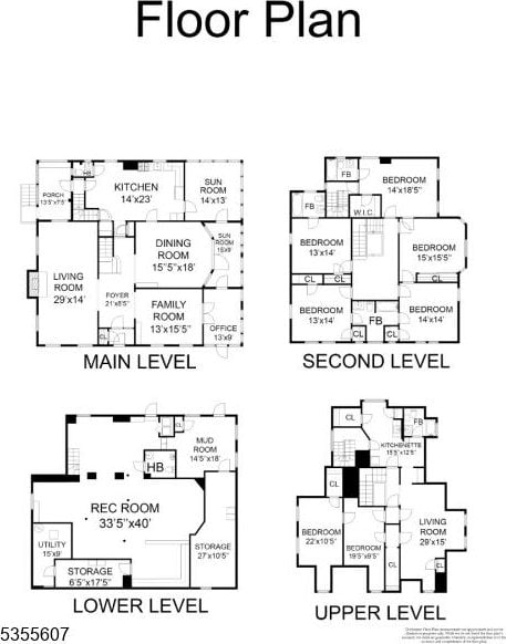 floor plan / room layout