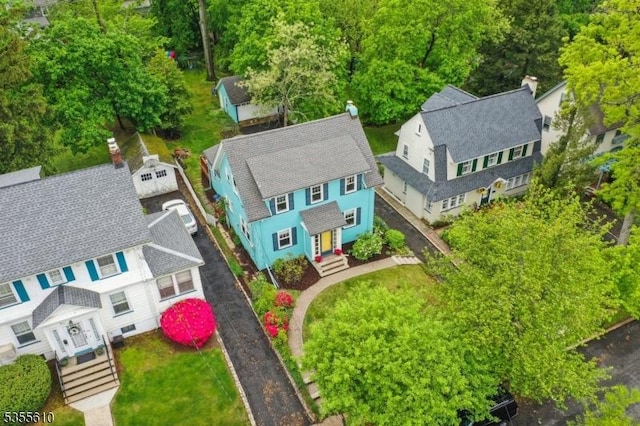 drone / aerial view