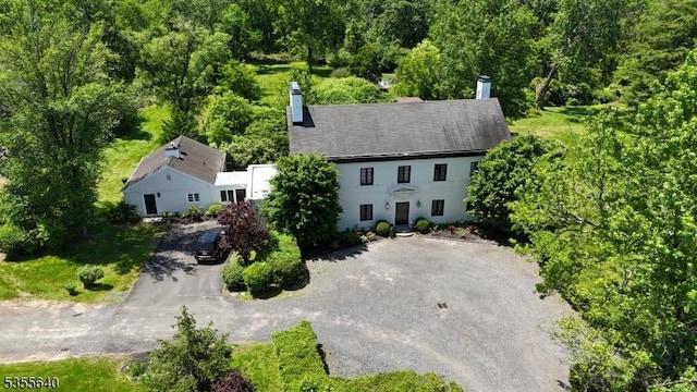 1330 Great Rd, Montgomery Twp, NJ 08540 - view of subject property featuring a heavily wooded area