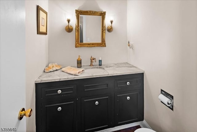 1330 Great Rd, Montgomery Twp, NJ 08540 - half bath featuring vanity and toilet