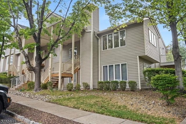 102 Westchester Ter, Clinton Twp, NJ 08801 - view of building exterior featuring stairway