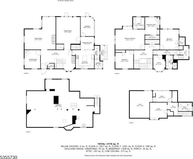 197 Nutley Ave, Nutley Twp, NJ 07110 - floor plan / room layout