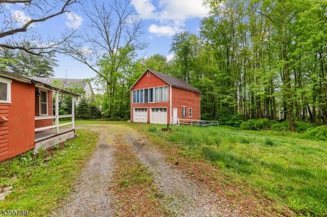 194 James St, Morris Twp, NJ 07960 - view of side of property with a garage