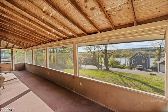 55 E Shore Culver Rd, Frankford Twp, NJ 07826 - view of unfurnished sunroom